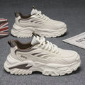 Men's chunky sneakers 2025 new winter versatile casual running shoes men's thick-soled casual athletic shoes