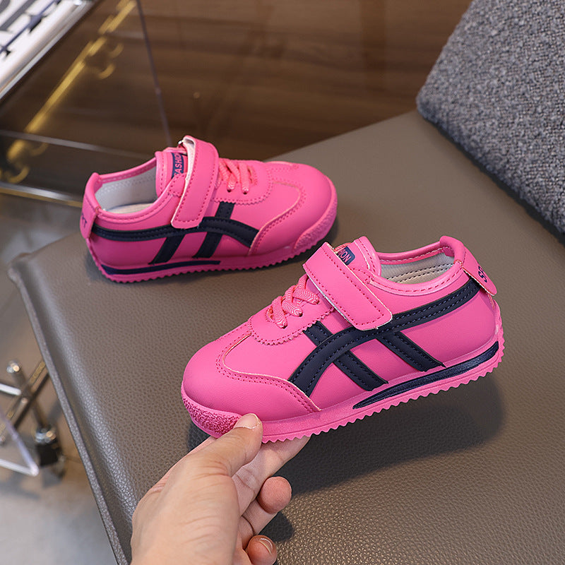 Kids argan shoes baby sneakers autum new product k-style boys german training shoes girl sports shoes 1-7 years old