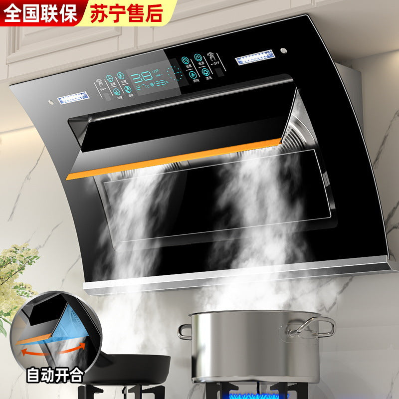 Wholesale xinfei range hood for home kitchen dual motor large suction wall-mounted small exhaust range hood