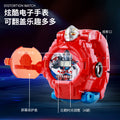 Transforming kids' electronic watch toy - student projector cartoon transformation - manwei transformation robot for boys