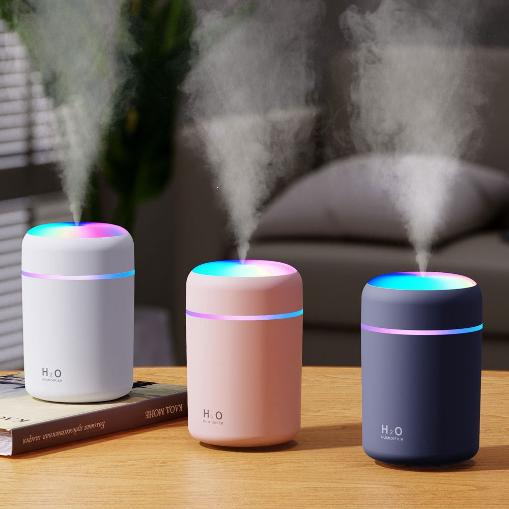Silent usb cross-border humidifier hot humidifier home car air purifier colorful aromatherapy cup desktop