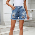 European and american cross-border e-commerce women's summer new arrivals: , independent stores,  - tassel fringe distressed denim shorts & hot pants