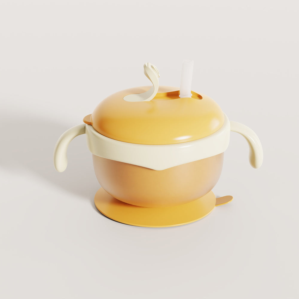 New multifunctional bowl - baby self-feeding insulated bowl - children's ppsu water-filled insulated bowl - customizable dinnerware set