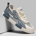 Men's winter new breathable lightweight mesh skate shoes - youthful mesh hollow-out athletic casual trendy sneakers
