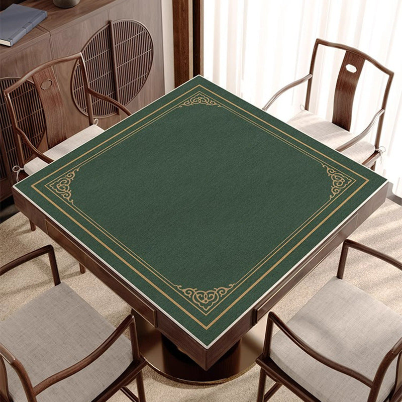 Tablecloth no-wash new arrival new year mahjong table special table mat sound insulation thickenednon-slip new chinoiseriewinter tablecloth
