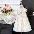 【clearance】 summer girls' dress - casual & stylish a-line sundress with round neck - princess dress for girls