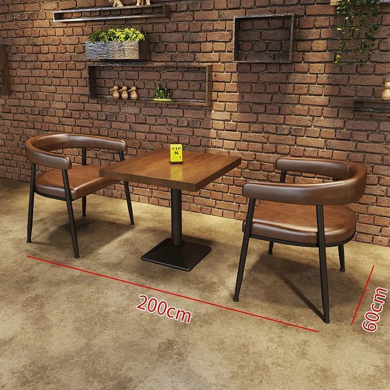 Ye feng tavern cafe bar sofa table and chair bbq shop hot pot western restaurant bar sofa