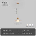 Japanese style restaurant chandelier casual modern dining table bar lamp log style bedroom study lamp scandinavian flying saucer small