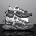2025 new winter men's shoes: trendy chinese style, athletic, running, casual, versatile, breathable, height-increasing, dad shoes, and instagram-worthy