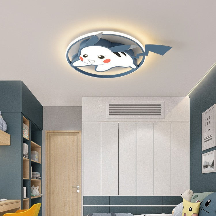Children's room lighting boys and girls bedroom room light simple modern creative personality cartoon ceiling lamp