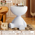 Bedside table popular small round table storage rack coffee table accessible luxury style sofa side table movable ins style bedside table