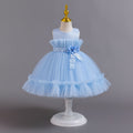 Wholesale girls' sequin tulle princess dress - perfect for kindergarten graduation, evening events, and more!