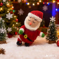 Santa claus plush toy - light-up, breathing, musical, soothing doll for kids - baby comfort toy - cross-border e-commerce