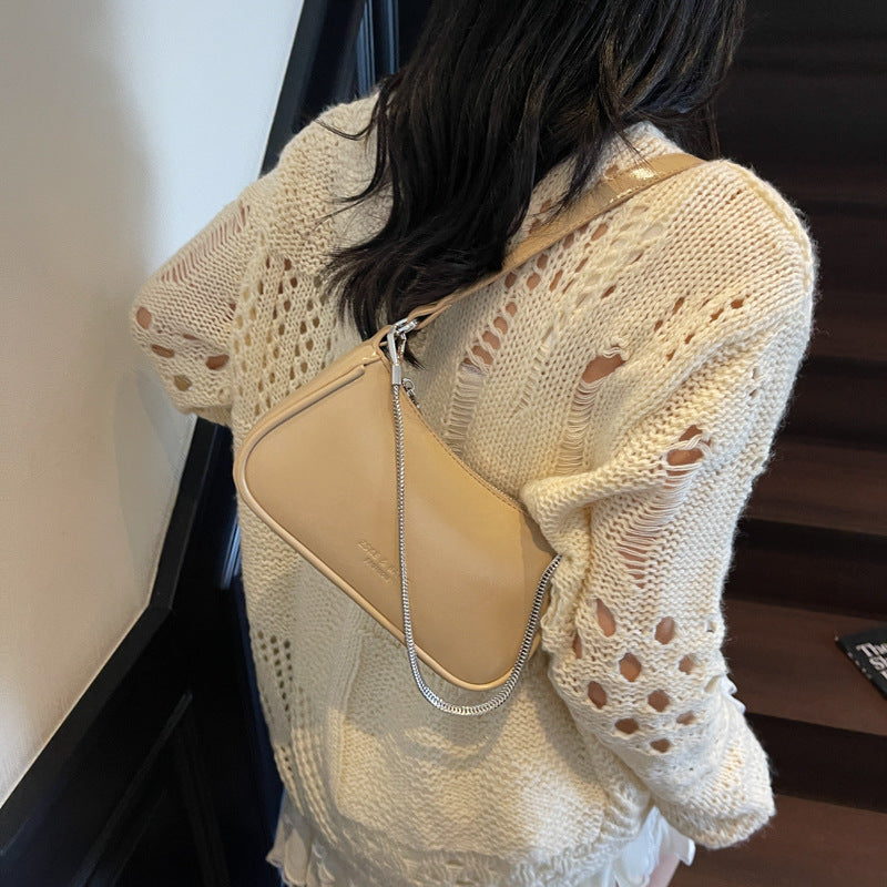 Special  fashion simple armpit bag 2025 new women's shoulder messenger bag hand bag women's chain bag bag