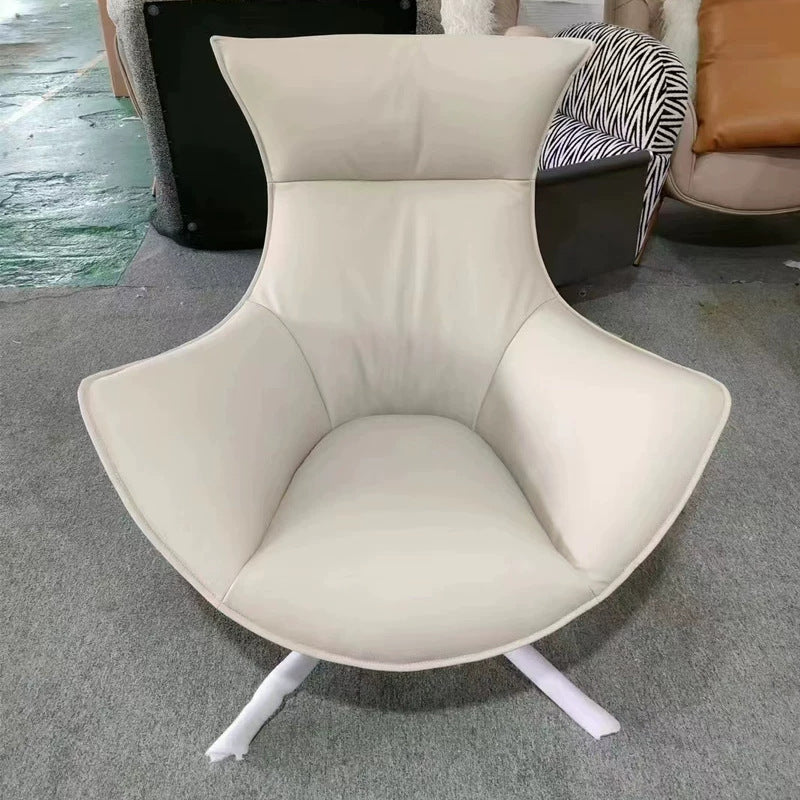Lobster chair rotate sofa chair italian normcore living room single chair casual chair balcony swivel chair accessible luxury office chair