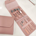 Green stainless steel nail clipper pedicure knife set manicure tool full set nail scissors suit nail clipper wholesale full set