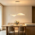 Nordic bench pendant light - linear dining table lamp - modern minimalist bar counter light - dining room, front desk, and cashier counter decoration
