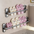 No punching bathroom slipper rack bathroom door rear wall hanging slipper drain rack storage rack bathroom storage rack