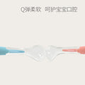 Custom baby spoon - soft silicone feeding spoon for newborns, toddlers, and infants - ideal for weaning, feeding, and serving baby food and drinks