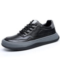2026 spring new men's shoes versatile white sneakers men's breathable casual leather trendy shoes waterproof casual skate shoes for men