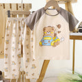 Dxck15-short-sleeved trousers-happy bear
