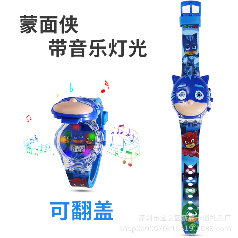 Kids' watch - cute sanrio design: cinnamoroll, kuromi - luminous, musical, cartoon electronic watch - perfect gift for girls
