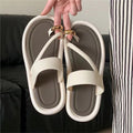 2025 new women's platform slides - summer comfort, indoor/outdoor wear, thong sandals with toe post