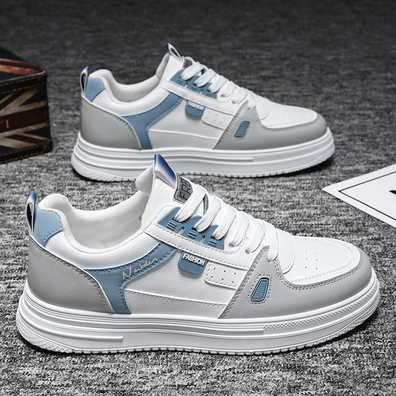 Spring men's shoes 2026 new lightweight versatile sneakers soft sole non-slip casual running shoes men's trendy skate shoes