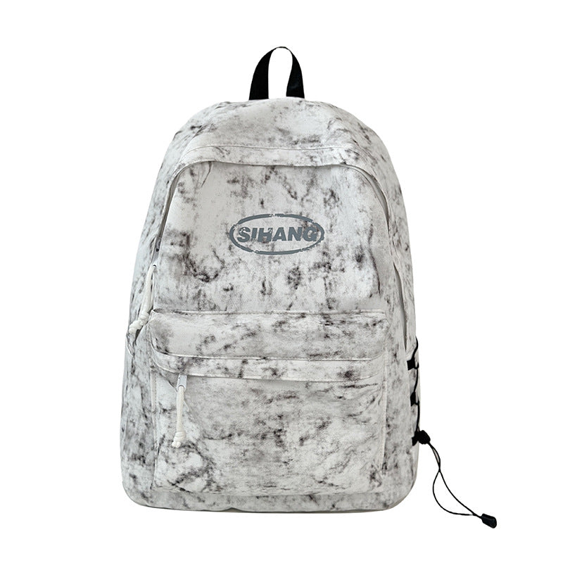 School bag, new spring and summer 2025 school season, large capacity, high value, junior and high school students, burden reduction, spine protection backpack