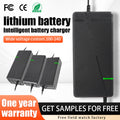 Lithium battery charger 48v10a ternary lithium iron phosphate 54.6v58.8v58.4v8a aluminum shell intelligent fast charge