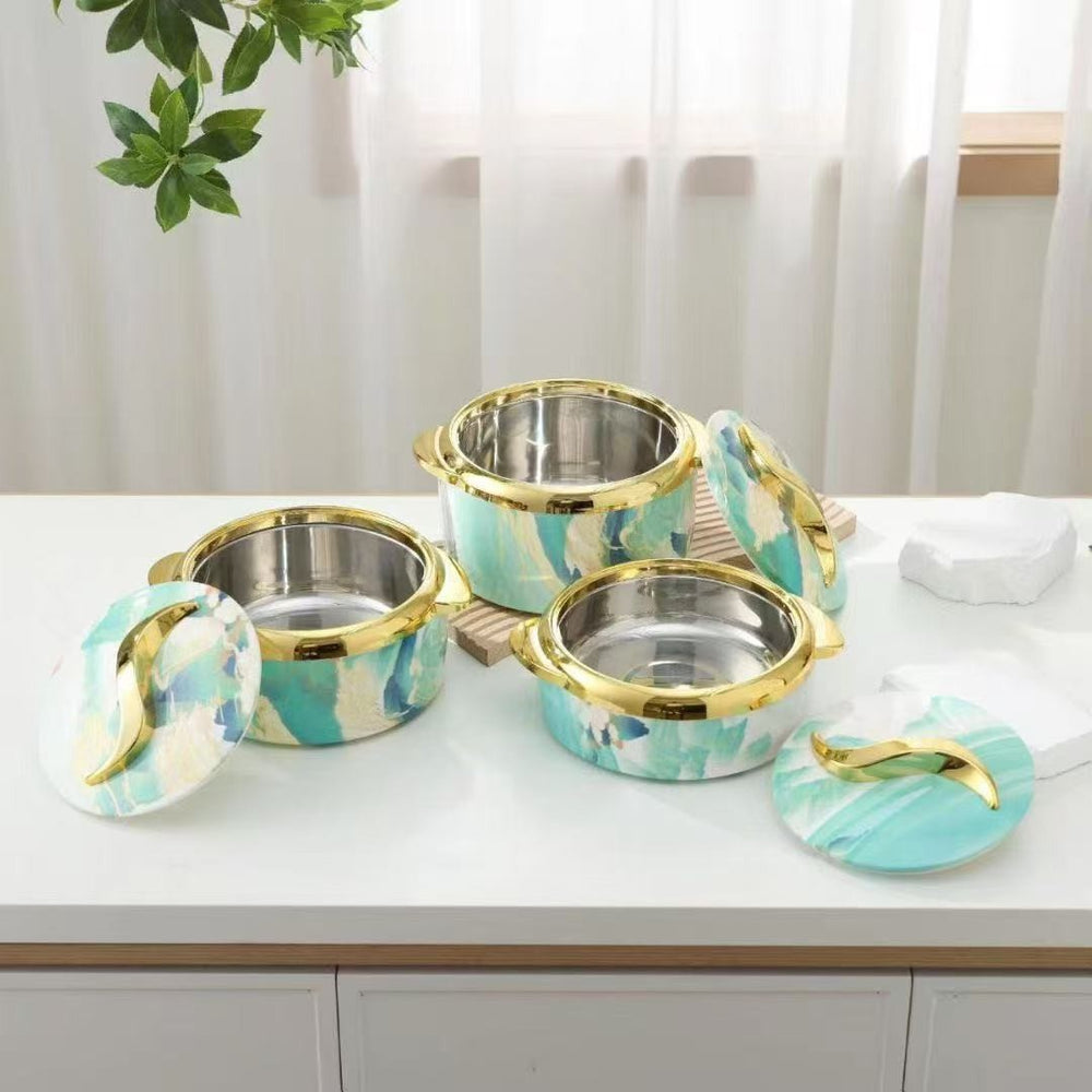 3pcs food warmersexport hot-selling set of insulated lunch boxes 1.5-2-2.5l insulated tableware