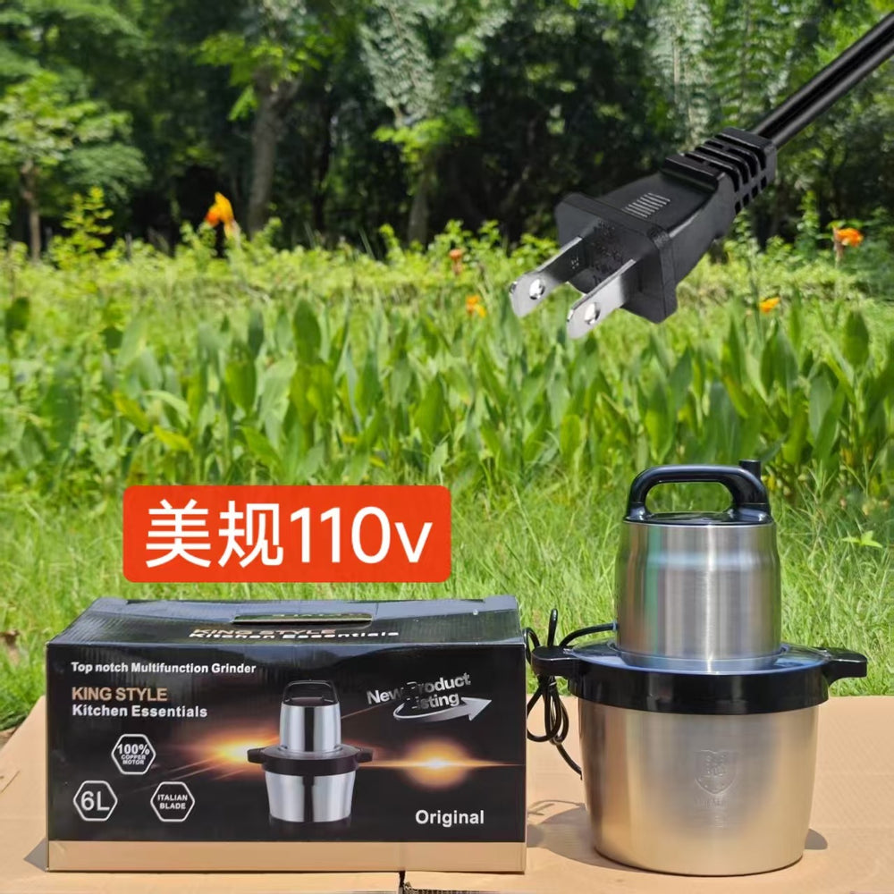 Multifunctional electric meat grinder fufumachine 12l meat grinder vegetable mincer garlic chopper stainless steel mixer
