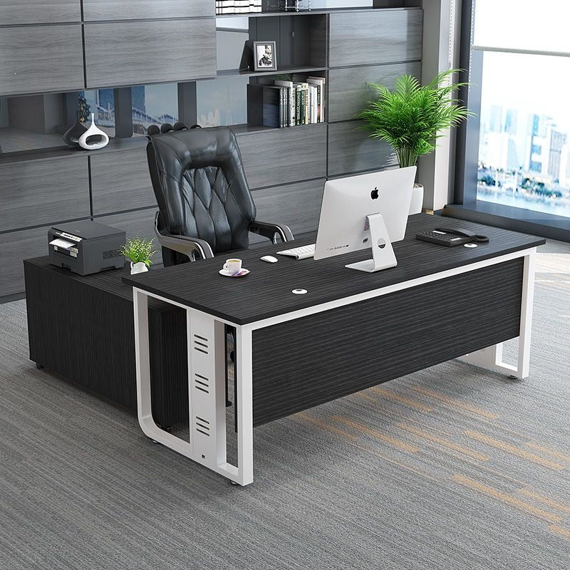 Modern minimalist office furniture executive desk manager supervisor long table computer desk boss desk office desk and chair combination