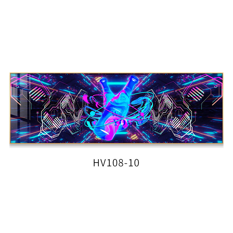 KTV box decoration painting hanging painting club room bar nightclub LED with light luminous lighting background wall mural