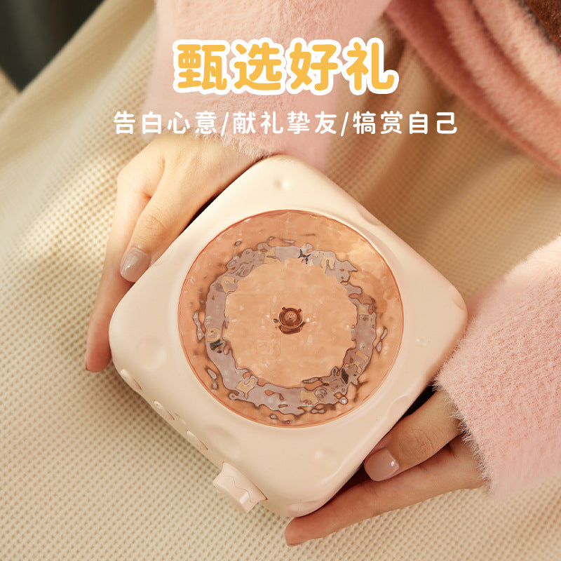 Water ripple bluetooth speaker - perfect birthday gift for her, bff, ambient light speaker, premium valentine's day projector lamp
