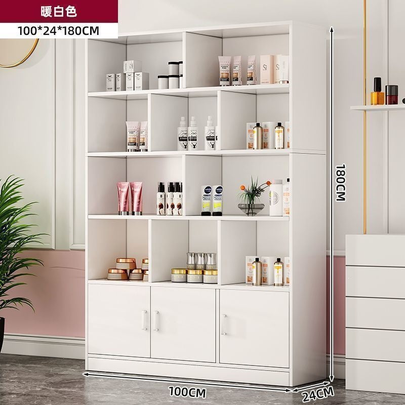 Cosmetics display cabinet, beauty salon product display cabinet, wine cabinet, supermarket, nail salon display rack, multi-layer storage rack
