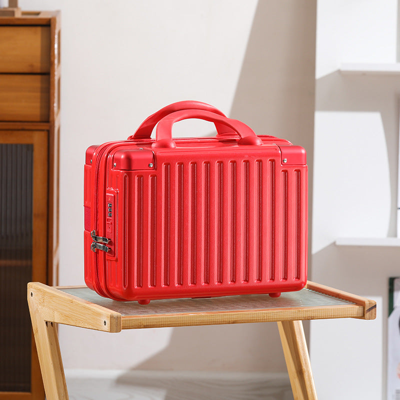 New Password Suitcase Men's and Women's Gift Box 14 Inch Mini Cute Cosmetic Case Suitcase Storage Box