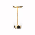 Usb rechargeable table lamp - touch control, retro industrial style, perfect for bars, restaurants, studies, bedrooms, and bedside tables