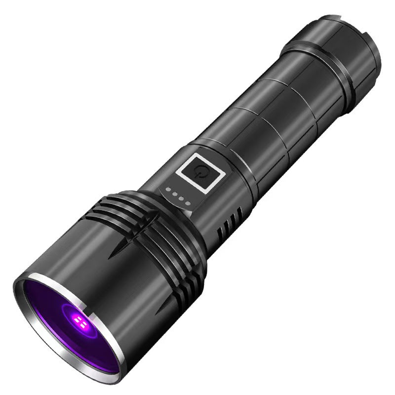 Fluorescence antigen reagent detection lamp Purple light UV black mirror Wood's 365nm ultraviolet flashlight Special identification