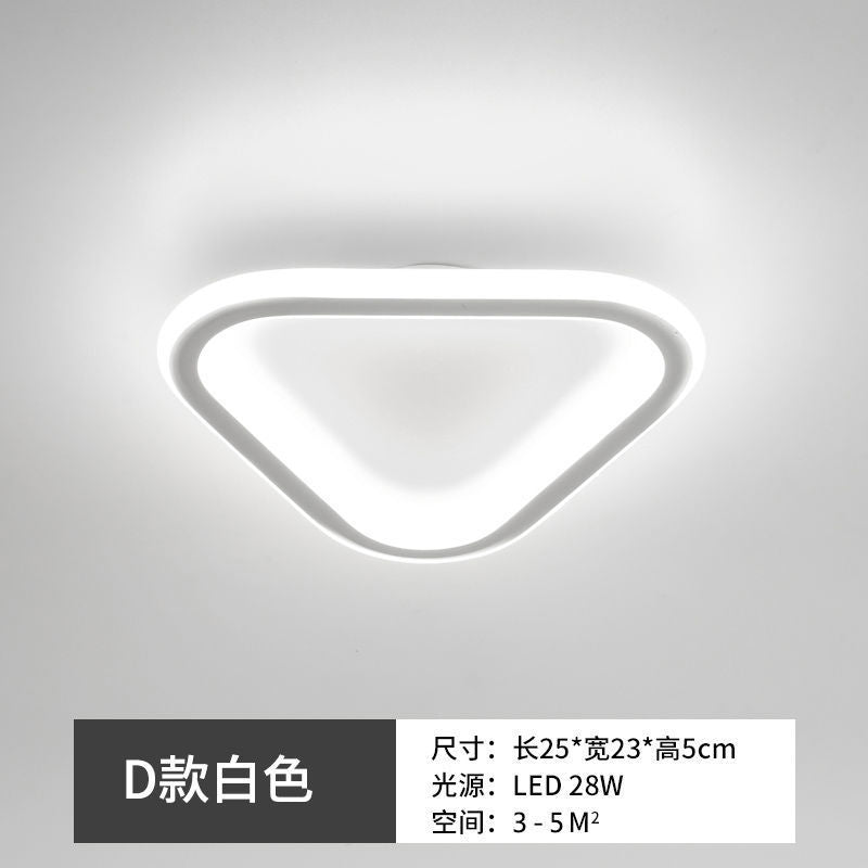 LED Aisle Light Modern Simple Entry Foyer Light Creative Balcony Light Nordic Smart Lighting