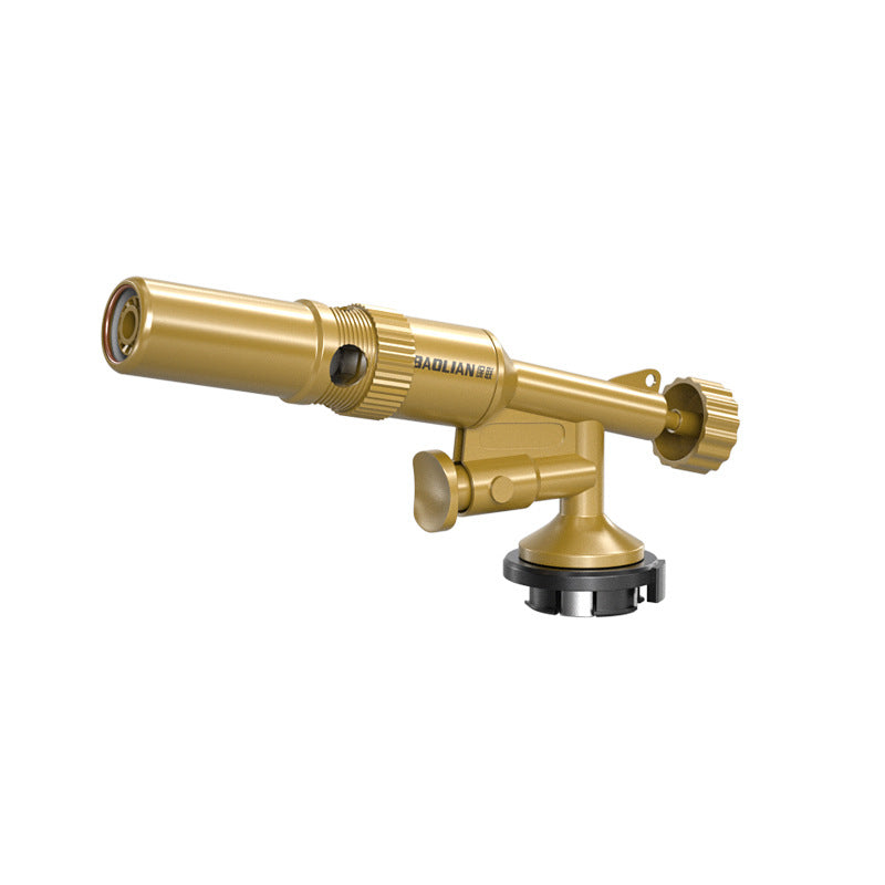 Baolian flamethrower grill gun spray gun burning pig hair household handheld flamethrower card gas tank flame welding gun point lighter