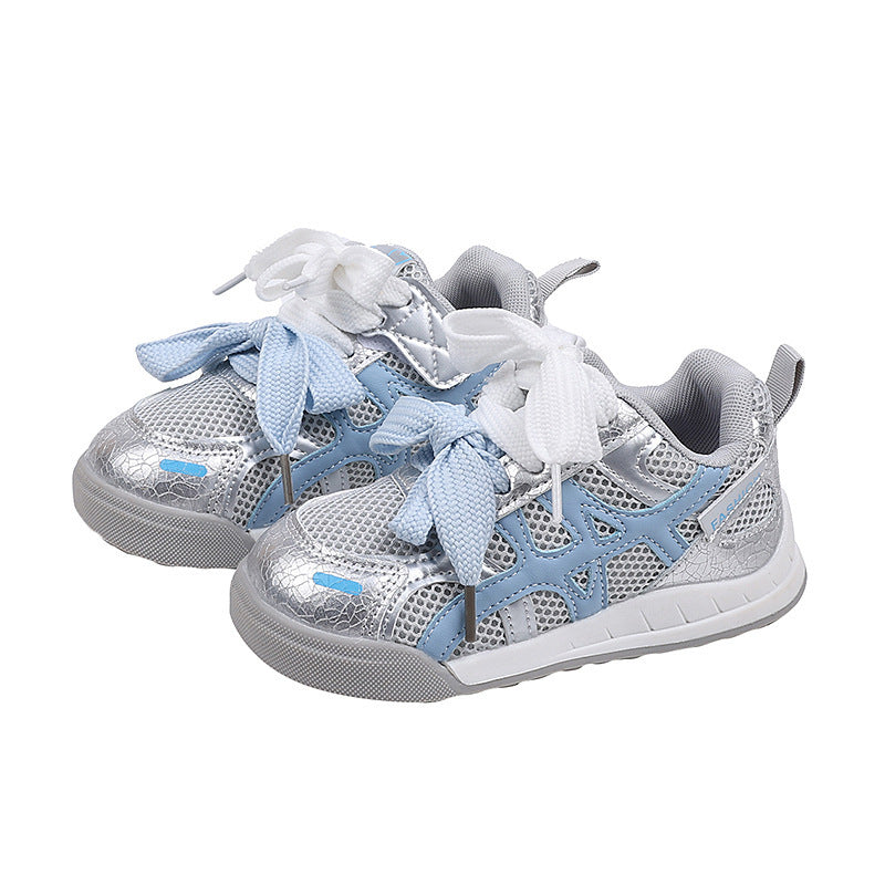 Vancahao spring & fallnew arrival boys breathable casual shoes easiest for matchwhite shoes girl non-slip soft bottom sneakers forrest gump shoes