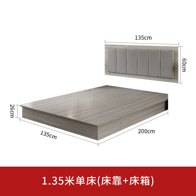 Hotel furniture standard room hotel bed hotel room bed rental house b&b bed double bed box combination cabinet wardrobe