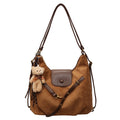 Multifunctional single and double shoulder bag, large capacity tote bag, autumn new arrival leopard print trendysatchel bag, work clothing bag