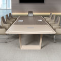 Saint li painted conference table long table large office bench table and chair combination negotiation reception