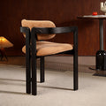 Italian light luxury solid wood dining chair hotel negotiation chair back tea chair makeup stool casualfor home study desk chair