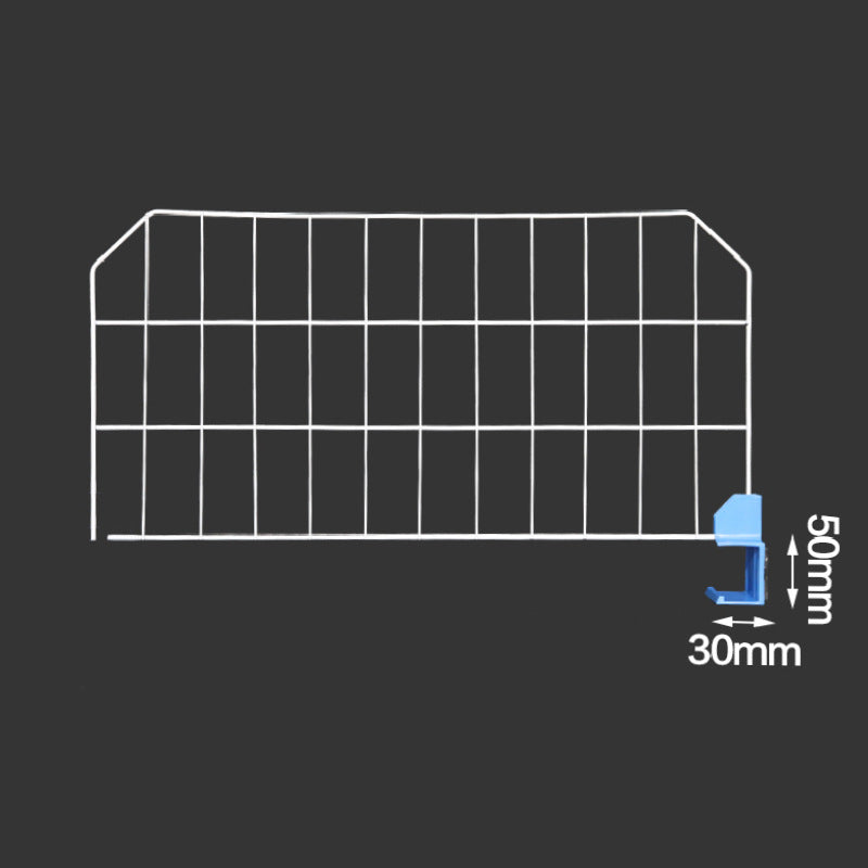 Shelf baffle baffle isolation plate storage division mesh supermarket warehouse baffle clothing baffle separation net