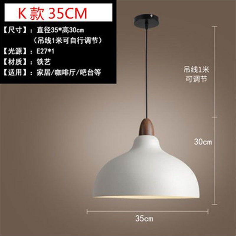 Loft retro stylish creative bar restaurant hotel decoration chandelier american industrial style nostalgic casual lampshade
