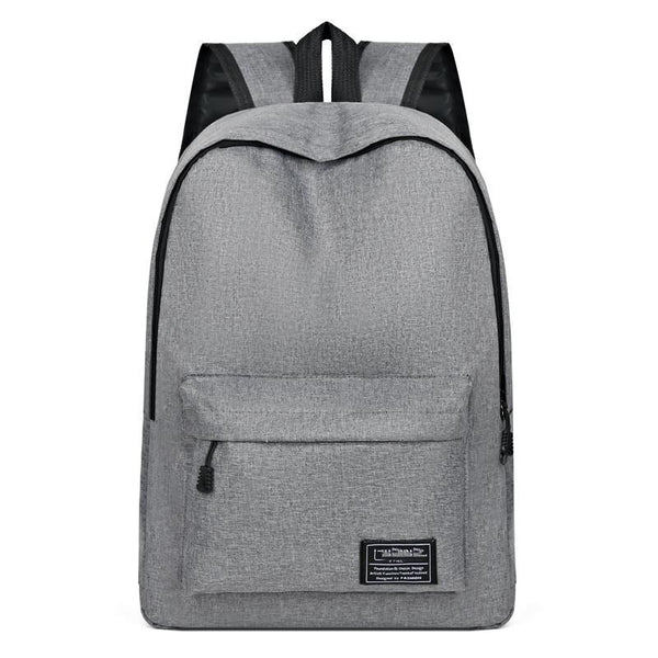 Factory direct sales casual men's simple backpack men's Korean version backpack large capacity middle school student schoolbag computer travel bag