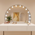 Vanity makeup mirror with lights - professional makeup artist grade, ideal for bridal studios, beauty salons, and home use